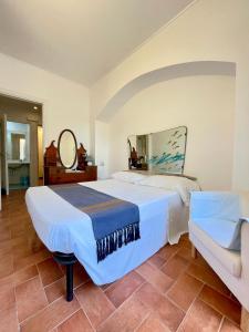 A bed or beds in a room at Camere Francesca