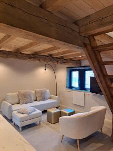 Posezení v ubytování Hoeve BôThé - Vakantiewoning