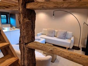 Posezení v ubytování Hoeve BôThé - Vakantiewoning