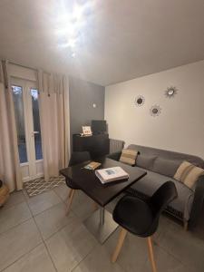 Posezení v ubytování Appartement en aveyron