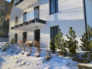 SKI Apartmán Snowcat v zimě
