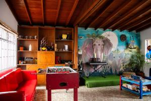 Posezení v ubytování Casa Almarita - Hostal, Bar y Restaurante