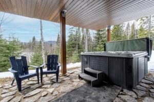 Γενική θέα στο βουνό ή θέα στο βουνό από  αυτό το σαλέ