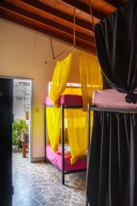 Postel nebo postele na pokoji v ubytování Casa Almarita - Hostal, Bar y Restaurante