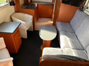 Χώρος καθιστικού στο Mobile home