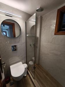 Koupelna v ubytování Maria Eleni Guesthouse