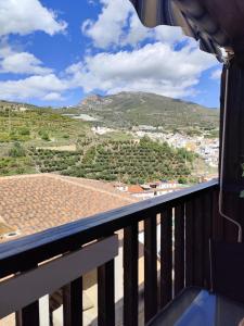 a view from the balcony of a house at Conoce Granada entre mar y montaña in Ítrabo