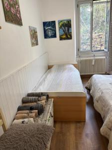 Postel nebo postele na pokoji v ubytování Fenice