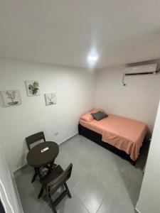 Postel nebo postele na pokoji v ubytování Hospedajes A&B