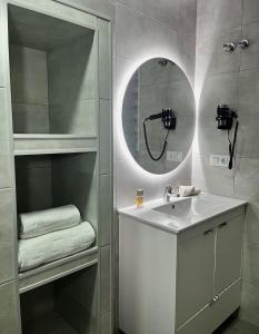 Koupelna v ubytování Hostal Los Mellizos