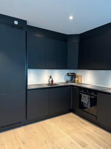 Η κουζίνα ή μικρή κουζίνα στο Apartment in Kristiansand