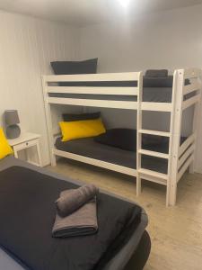 Postel nebo postele na pokoji v ubytování Gästehaus Sylvie