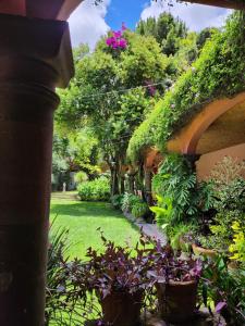 Zahrada ubytování Tres Fuentes Hotel Boutique