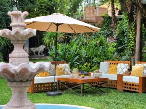 Zahrada ubytování Tres Fuentes Hotel Boutique