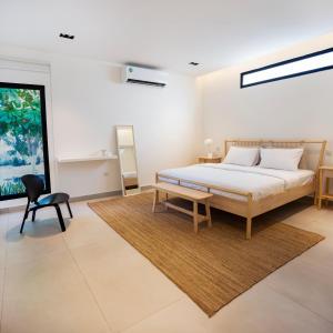 Postel nebo postele na pokoji v ubytování calm resort + 28 fotografií