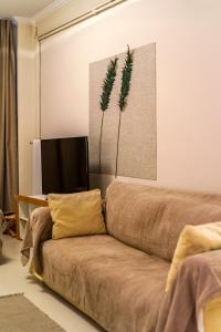 A seating area at Zacharitsa APT at Acropolis up 4 guests by LODGESPOT