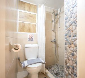 A bathroom at Zacharitsa APT at Acropolis up 4 guests by LODGESPOT