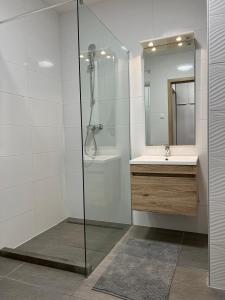 Ένα μπάνιο στο NMG APARTMAN - Felsőmalom utca +2 φωτογραφίες