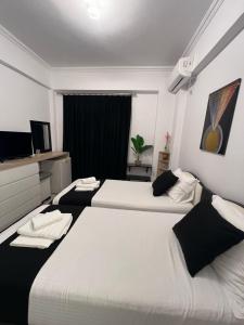 Letto o letti in una camera di Jericho rooms