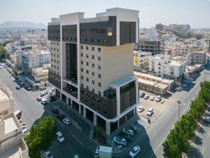 Γενική άποψη της πόλης Μέκκα ή θέα της πόλης από  αυτό το ξενοδοχείο