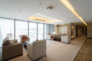 Χώρος καθιστικού στο Landmark Darkm Hotel Makkah