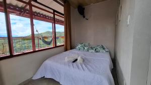Postel nebo postele na pokoji v ubytování New Paradise Nueva Sede - La Vega Cundinamarca