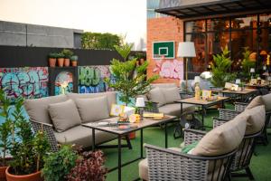 Χώρος καθιστικού στο The Quartier Hotel Phromphong - Thonglor