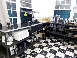 The Nomad Hostel 주방 또는 간이 주방