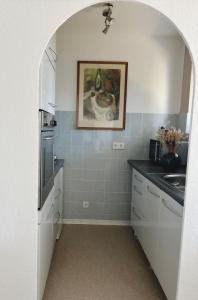 Kuchyň nebo kuchyňský kout v ubytování Ferienwohnung Daun