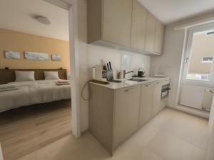 UP&GREAT Apartments - Stylish City Living的厨房或小厨房
