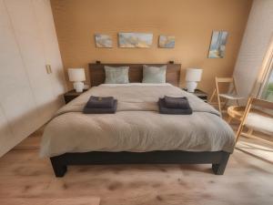 UP&GREAT Apartments - Stylish City Living客房内的一张或多张床位