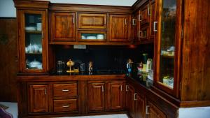 Dapur atau dapur kecil di Hotel Planet Residency