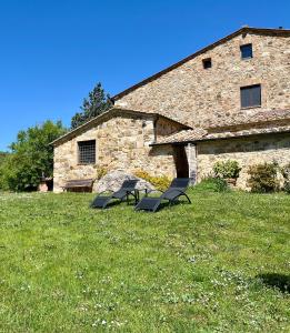 Zahrada ubytování Agriturismo Le Querciole in Val d'Orcia