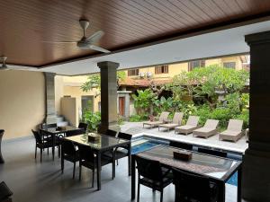 Χώρος καθιστικού στο Villa Bunga Hotel