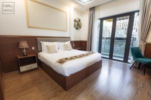 Postel nebo postele na pokoji v ubytování Faru Pine Woods Villa