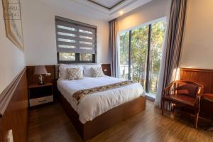 Postel nebo postele na pokoji v ubytování Faru Pine Woods Villa