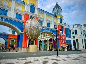 Budova, kde se aparthotel nachází