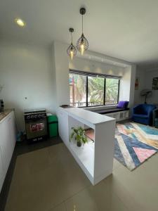 Kuchyň nebo kuchyňský kout v ubytování Apartment 1A + 12 fotografií