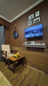 TV o dispositivi per l'intrattenimento presso Hotel Jafson Accommodates
