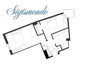 Půdorys ubytování Smart & Urban Suites - Corso51 + 37 fotografií