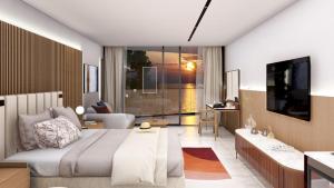 TV o dispositivi per l'intrattenimento presso The Noor Hotels & Resorts