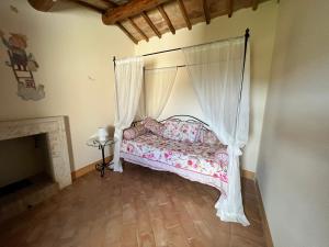Katil atau katil-katil dalam bilik di Casa vacanze Manuela