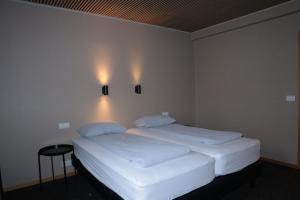 Postel nebo postele na pokoji v ubytování Blue Viking Guesthouse