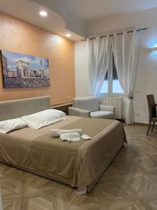 Postel nebo postele na pokoji v ubytování LECCE MON AMOUR B&B + 37 fotografií