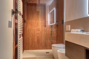 Koupelna v ubytování Le Torri Suites