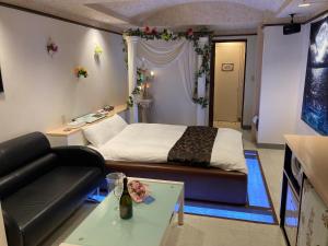 Postel nebo postele na pokoji v ubytování Hotel MGM + 7 fotografií