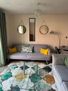 Posezení v ubytování The Comfort Retreat Bungalow