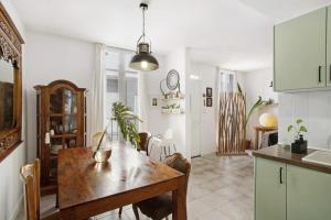 Köök või kööginurk majutusasutuses Casa las Caracolas