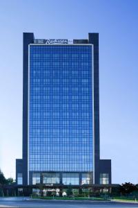 O edifício em que o hotel se localiza