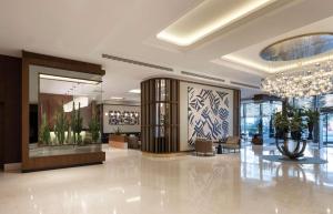 The lobby or reception area at Radisson Blu Hotel Ankara Cankaya